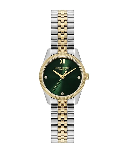 Olivia Burton Women's Highbury Two-Tone Stainless Steel Bracelet Watch 25mm