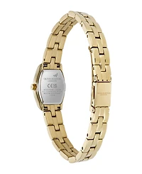 Olivia Burton Women's Cambridge Gold-Tone Stainless Steel Bracelet Watch 17.7mm
