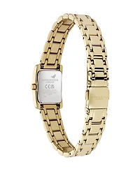 Olivia Burton Women's Mini Grove Gold-Tone Stainless Steel Bracelet Watch 16mm