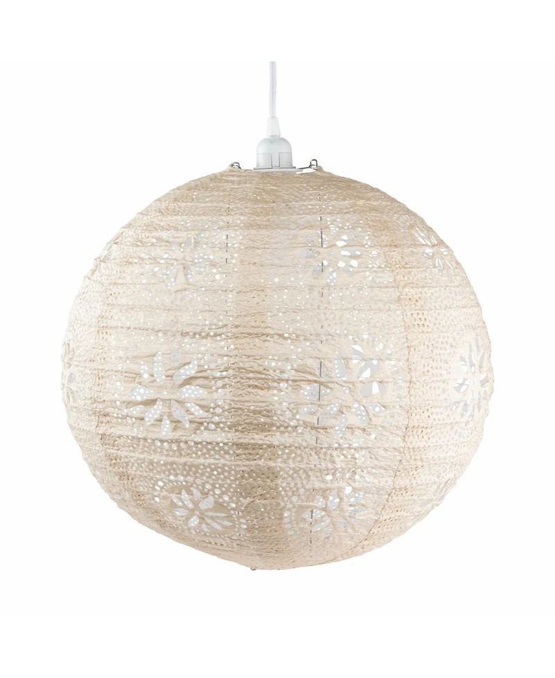 Allsop Home & Garden Soji Stella Nova Boho Pearl - 18" Indoor / Outdoor Pendant Lamp (120V)
