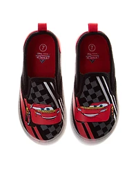 Cars Disney Pixar Lightning McQueen Boys Shoes, Slip On, Canvas Shoes