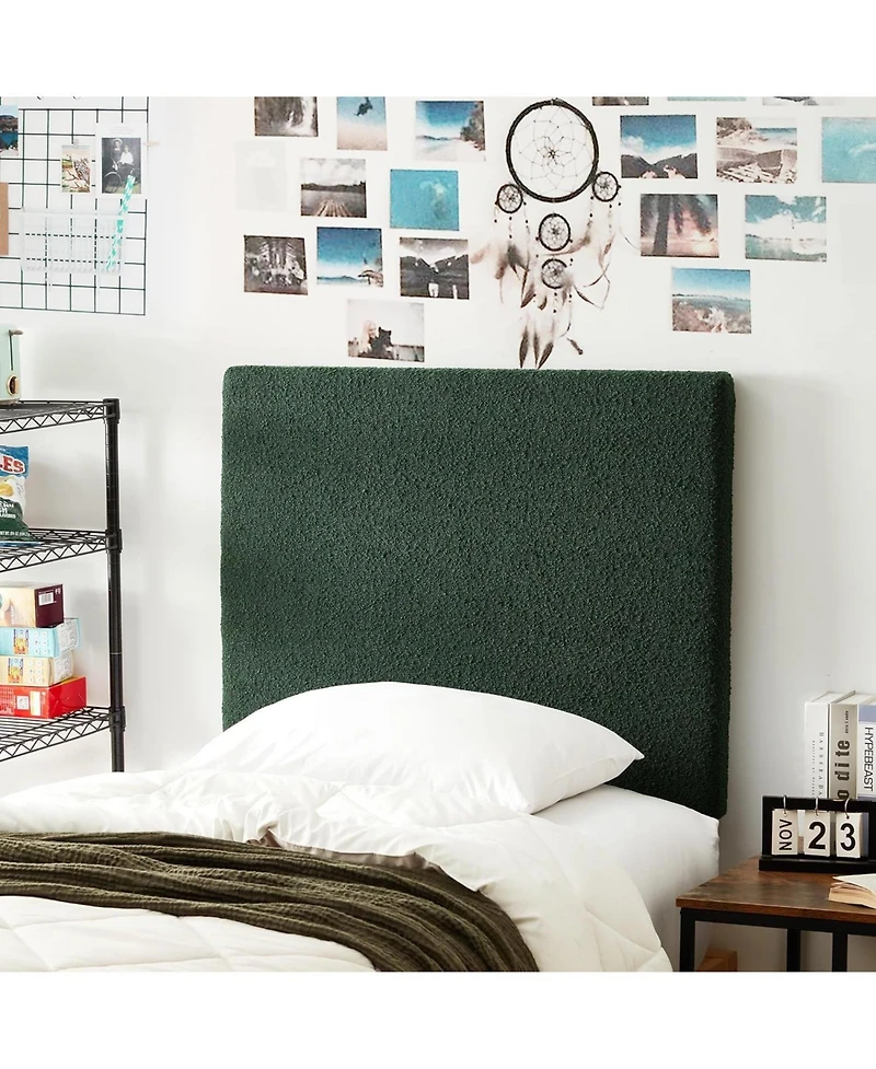 DormCo Villa Classic - College Headboard with Legs - Boucle