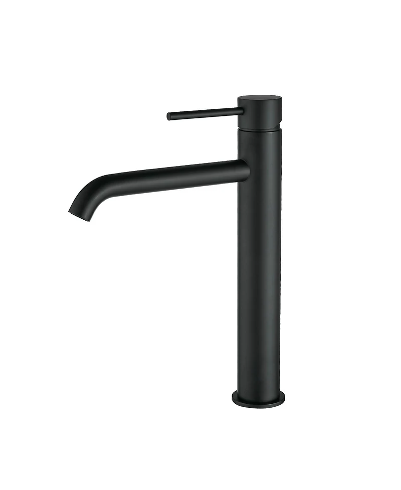 Busdays Tall Single Hole Modern Single Handle Bathroom Sink Faucet for Vanity Basin