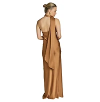 Rewritten Women's Raye One Shoulder Maxi Dress