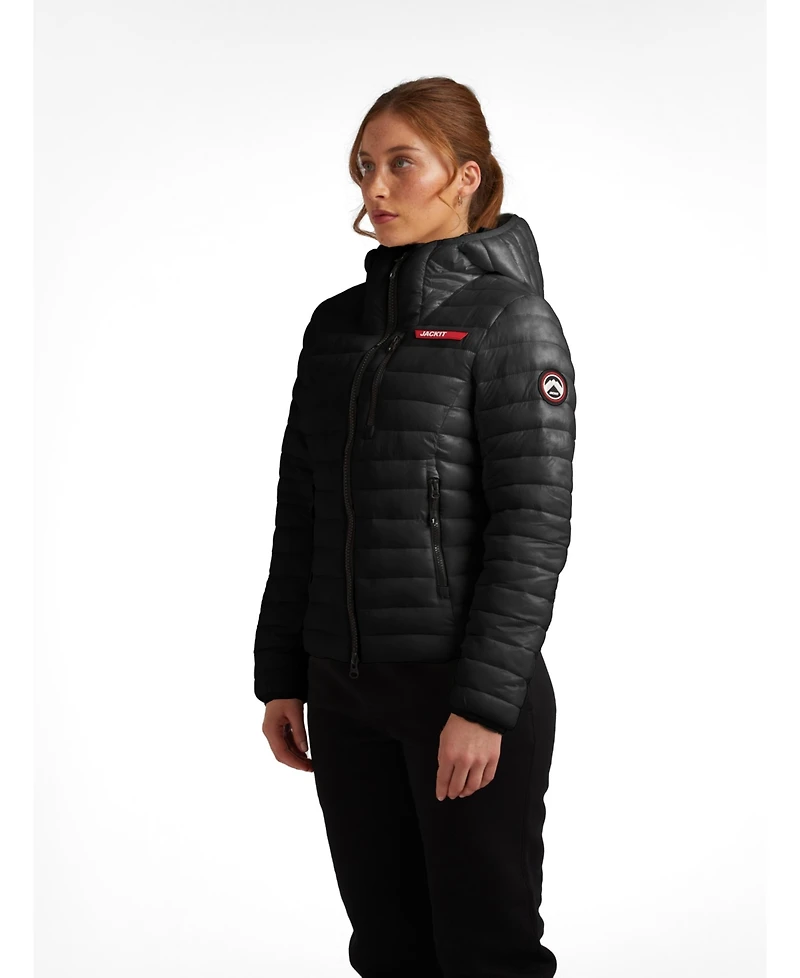 JACK1T Women's Satell1Te Padded Hooded Jacket