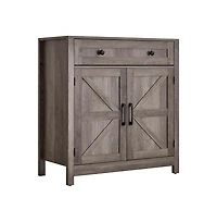 Sugift Coffee Bar Cabinet Farmhouse Coffee Bar Table with Drawer