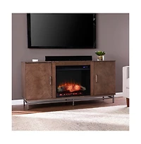 Augusta Home Dibbonly Fireplace with Media Storage