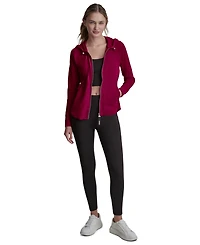 Dkny Women's Sport Zip-Front Hoodie Jacket