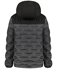 Under Armour Boys' 8-20 Solid Full-Zip Puffer Hooded Jacket