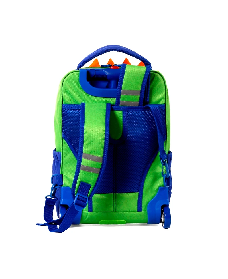 J World Kids And Toddlers Twise Side-Kick Rolling Backpack