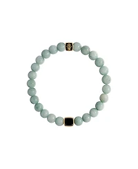 Karma and Luck Abundant Support Jade Onyx Hamsa Bracelet