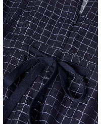 Whistles Women's Grid Print Sleeveless Jumpsuit