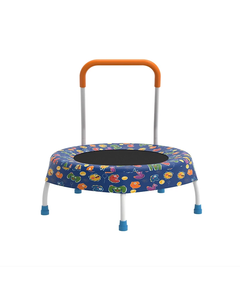 Zeny Toddler Trampoline for Kids 1 Year Plus with Handle, Baby Gifts Boys and Girls, Indoor Outdoor