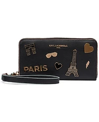 Karl Lagerfeld Paris Maybelle Continental Zip Wallet