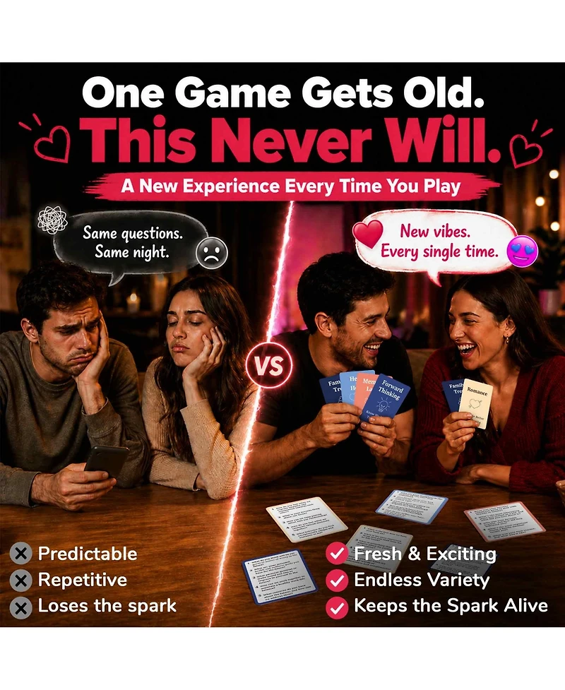 Quokka Couples Card Game Collection - Date Night Conversation Starters