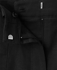 Mango Women's Linen Balloon Pants