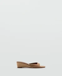 Mango Women's Espadrille Wedge Sandals