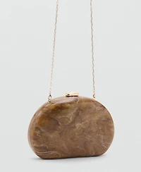 Mango Women's Oval Clutch Bag