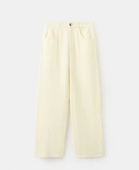 Mango Women's Balloon Crinkle Pants