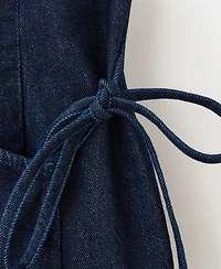 Mango Women's Straps And Bow Detail Dress