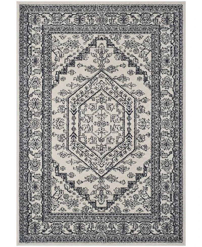 Safavieh Adirondack 108 Ivory and Navy 8' x 10' Area Rug