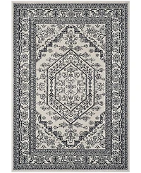 Safavieh Adirondack 108 Ivory and Navy 8' x 10' Area Rug