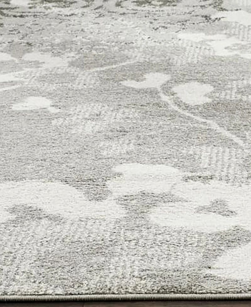 Safavieh Adirondack Silver and Ivory 5'1" x 7'6" Area Rug