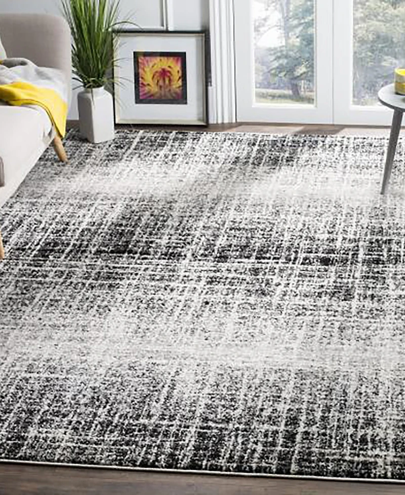 Safavieh Adirondack 116 Ivory and Black 8' x 10' Area Rug