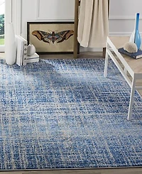 Safavieh Adirondack 116 Blue and Silver 5'1" x 7'6" Area Rug