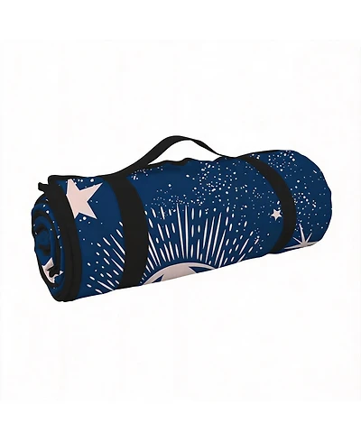 Aofar Gothic Picnic Blanket Waterproof Outdoor Mat 80"x80" Square
