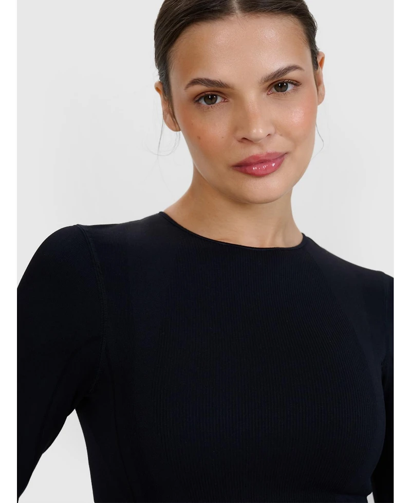 4F Women's Longsleeve For Yoga With Back Cutout