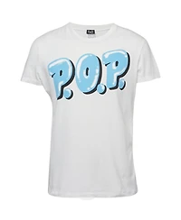 Pre-Owned Dolce & Gabbana Men's Pop Print Cotton Crew Neck T-Shirt