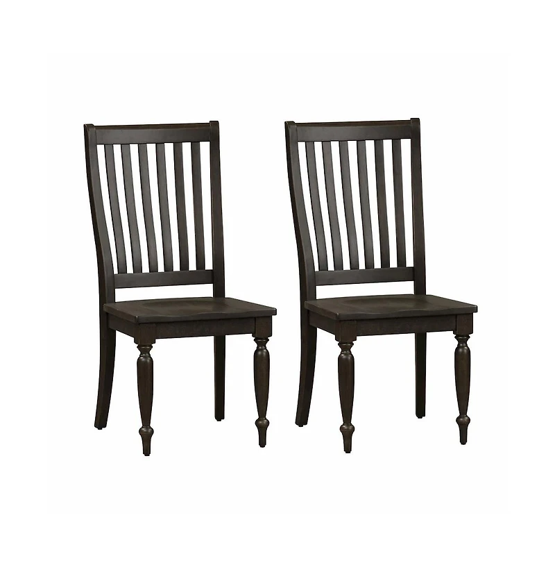 Liberty Furniture Industries, Inc Harvest Home Slat Back Side Chair -Set of 2