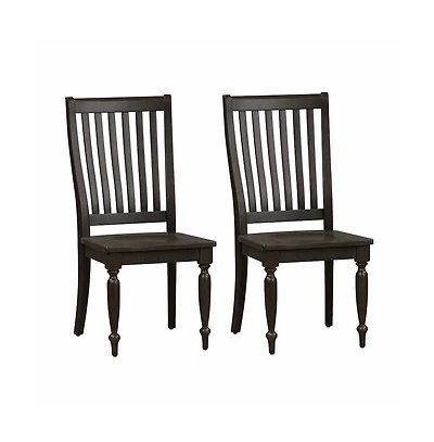 Liberty Furniture Industries, Inc Harvest Home Slat Back Side Chair -Set of 2