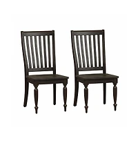 Liberty Furniture Industries, Inc Harvest Home Slat Back Side Chair -Set of 2