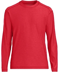 Lands' End Men's SunShade Upf 50 Long Sleeve Swim Tee Cooling Rash Guard