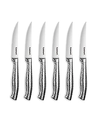 Cuisinart 6-Piece Stainless-Steel Soft Hammer Steak Knife Set
