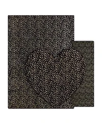 Juicy Couture Metallic Leopard Foil Print Rugs