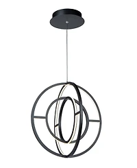Artcraft Lighting Celestial 16" Metal Led Orb Chandelier