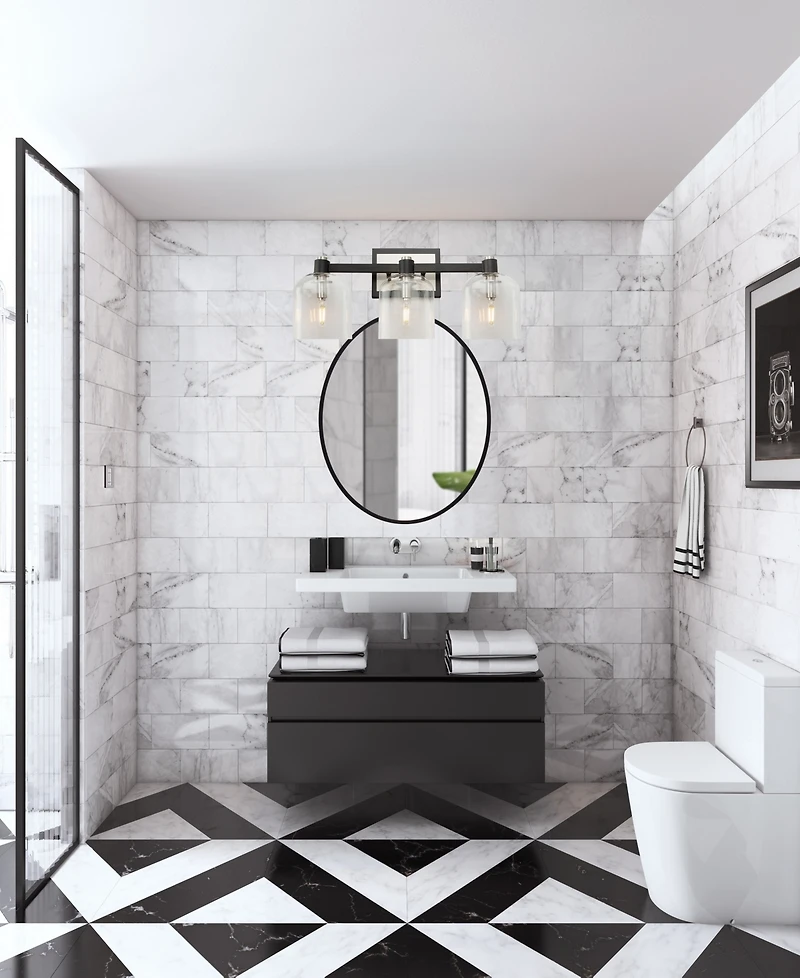 Artcraft Lighting Lyndon 24.01" Metal 3-Light Bathroom Vanity