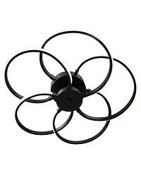 Artcraft Lighting Equinox 20.9" Metal Led Flush Mount