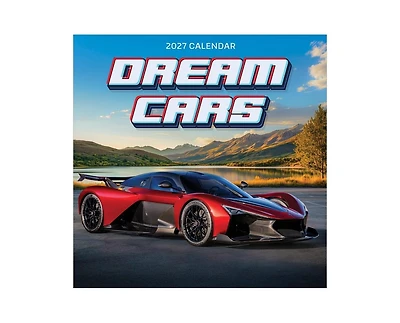 Tf Publishing Paper Goods 2027 Dream Cars Wall Calendar