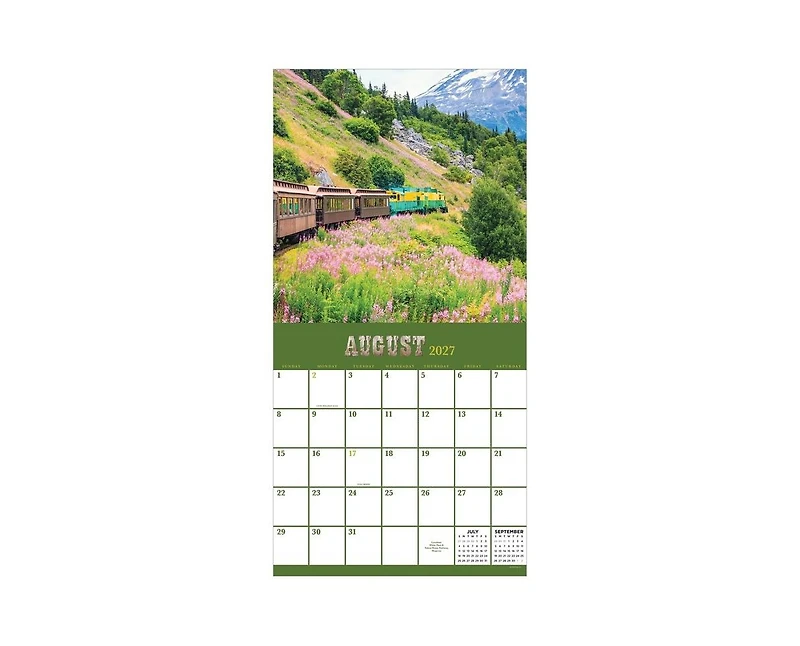 Tf Publishing Paper Goods 2027 Alaska Wall Calendar