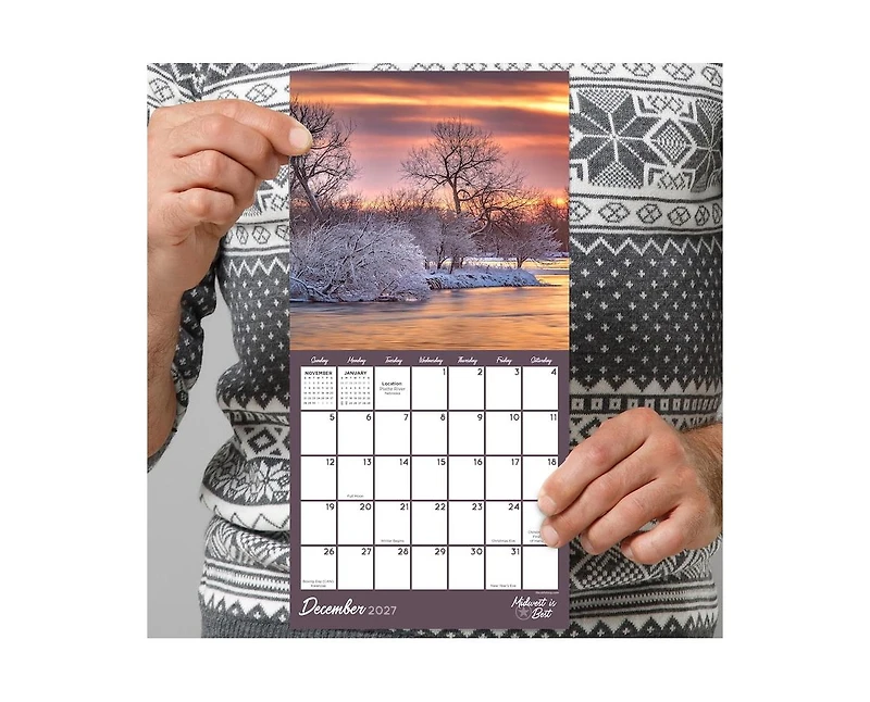 Tf Publishing Paper Goods 2027 Midwest Is Best Mini Calendar