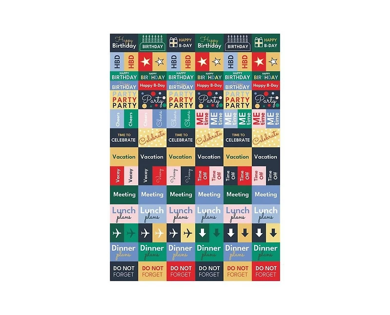 Tf Publishing Paper Goods 2027 Pastel Plaid Medium Weekly Monthly Planner