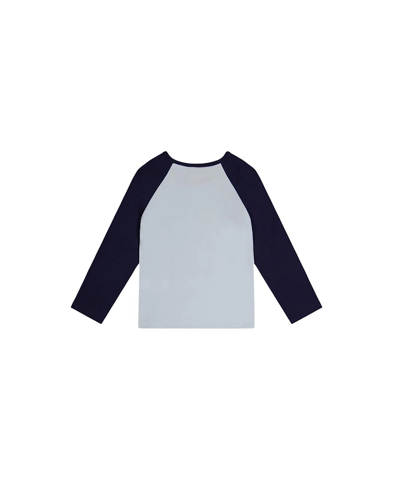 Deux par Little and Big Girl Raglan Cotton T-Shirt