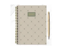 Tf Publishing Paper Goods 2027 Fleur de Lis Medium Weekly Monthly Planner