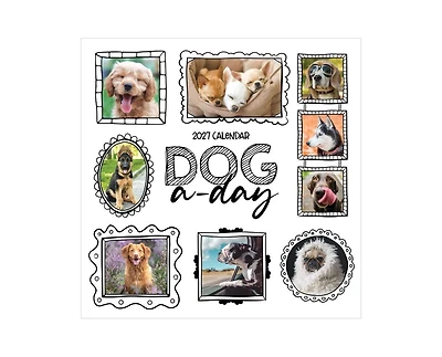 Tf Publishing Paper Goods 2027 Dog-a-Day Wall Calendar
