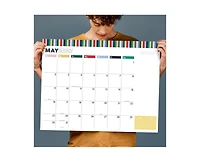 Tf Publishing Paper Goods 2027 Long Weekend Large Desk Pad Monthly Blotter Calendar