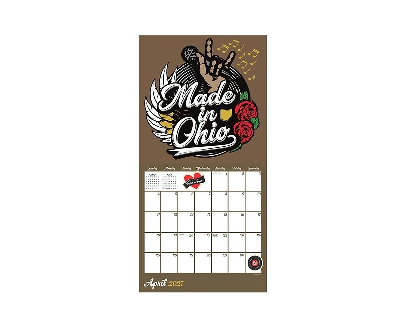 Tf Publishing Paper Goods 2027 Home Ohio Wall Calendar
